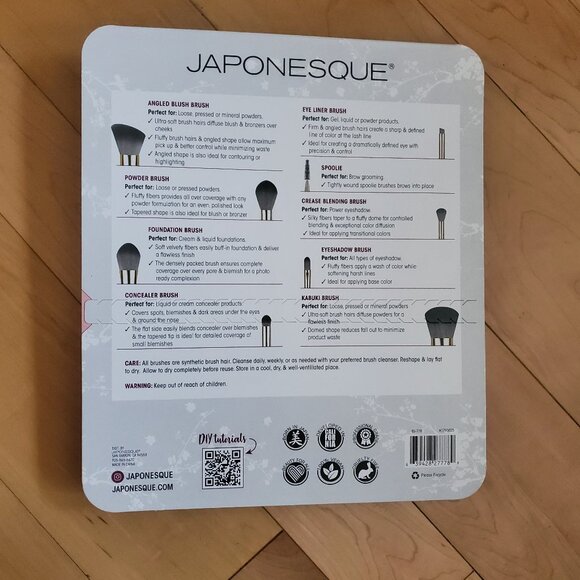 Essential Makeup Brush set by Japonseque 6 Pieces - Picture 5 of 5